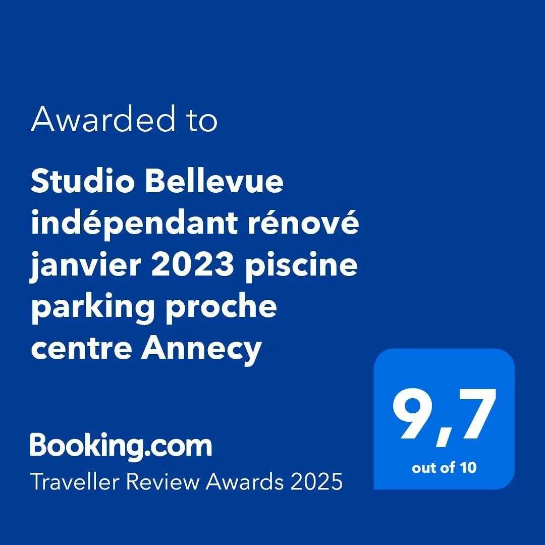 Studio Bellevue Appart Independant Renove 2024 Piscine Parking Proche Centre Annecy Poisy